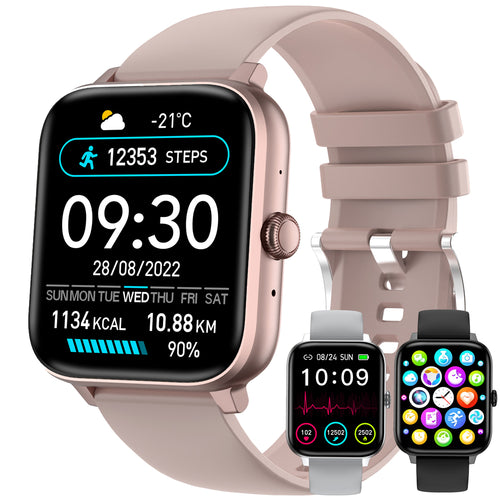 Smartwatch for Men & Women – 1.83" BT Call, Heart Rate & Fitness Tracker