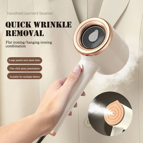 Mini Portable Handheld Garment Steamer | Travel Fabric Steam Iron
